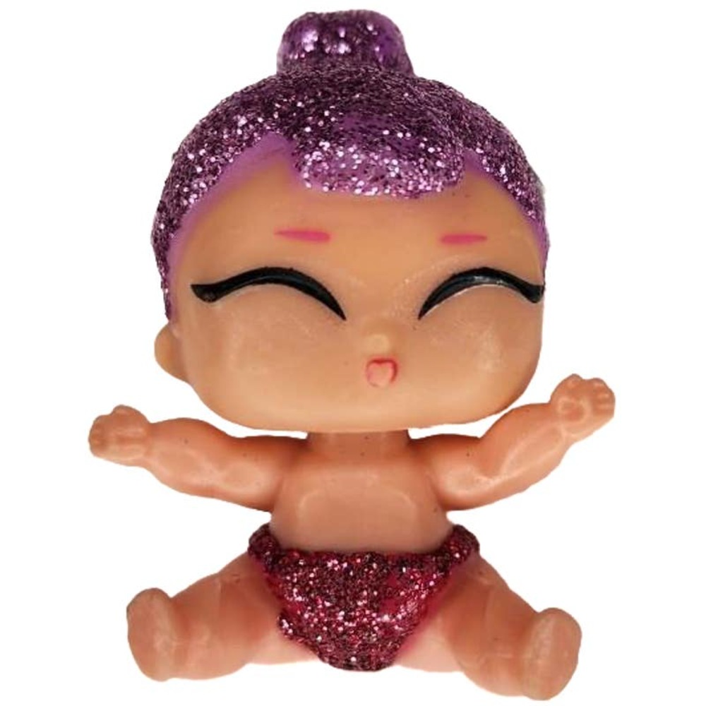 LOL Surprise Doll Lil Sister Baby Sugar Queen MGA Glitter Rare